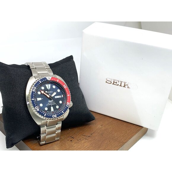 Seiko Men's Watch SRPE99 Automatic Prospex Padi Blue Dial Steel Special Edition - Picture 3 of 15